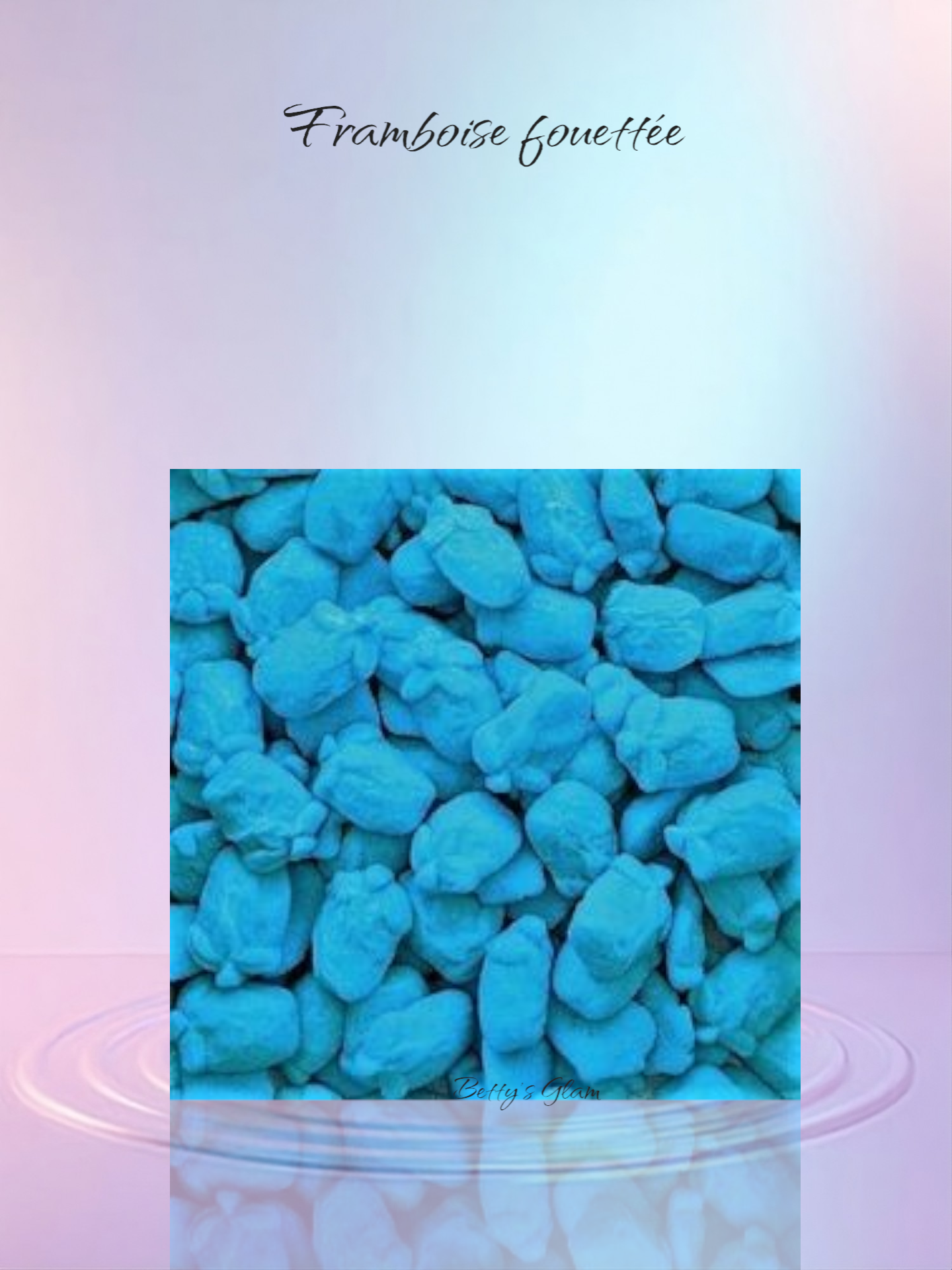 Framboise fouettée 100g