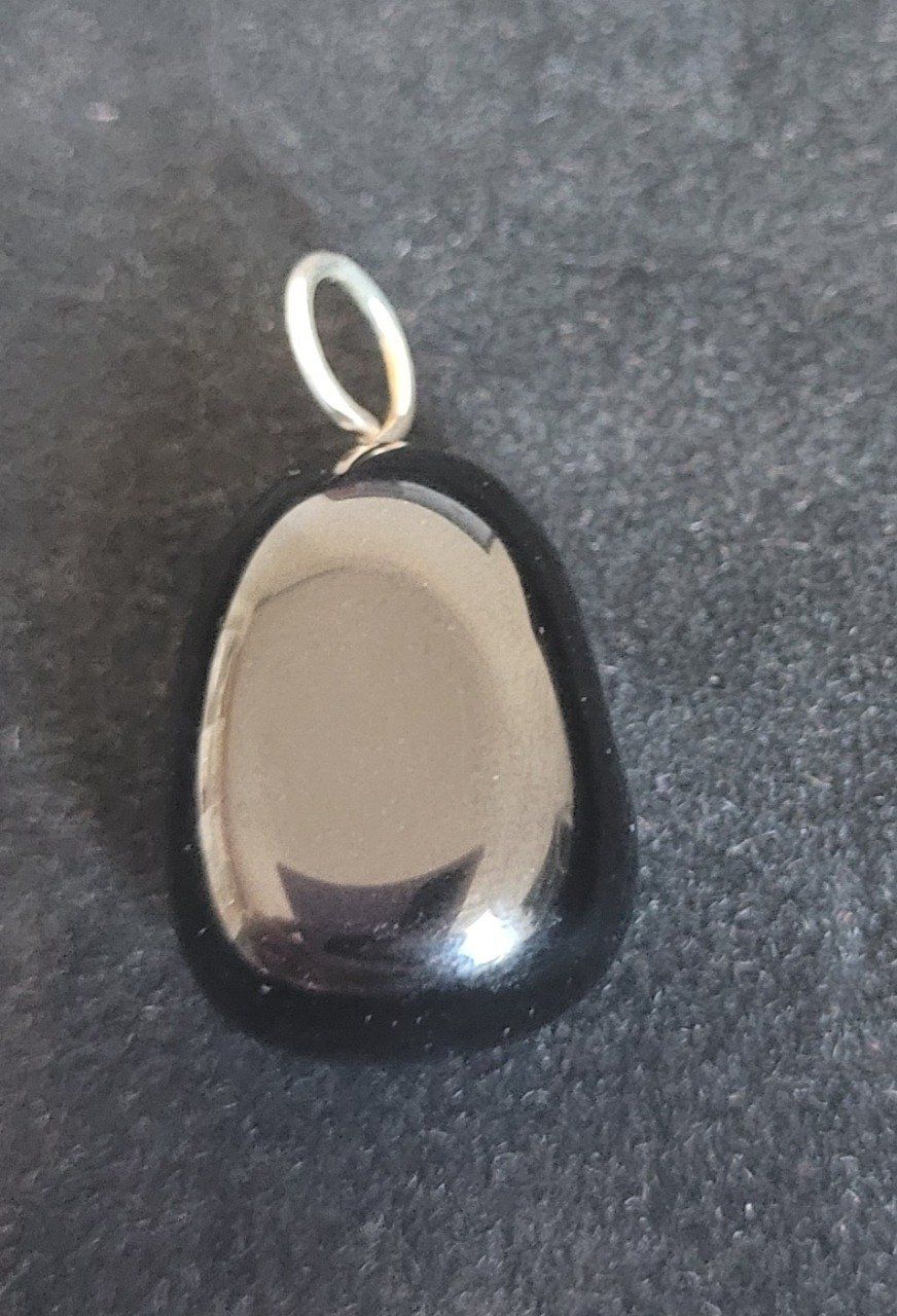 Pendentif Obsidienne Noire
