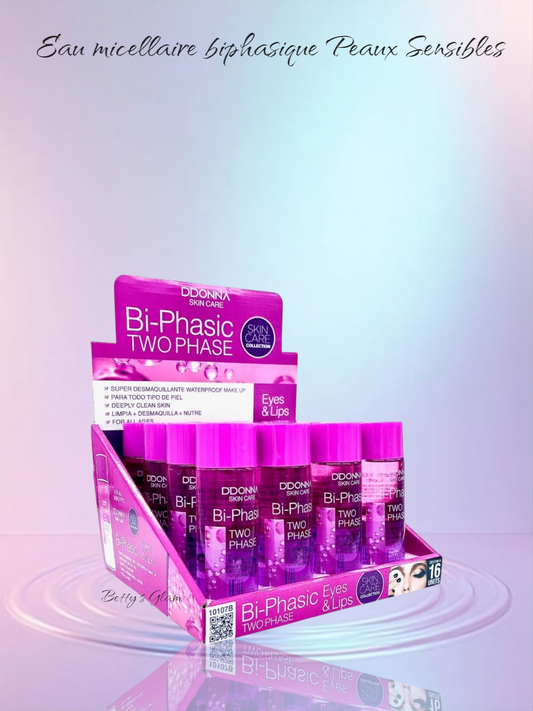 Eau micellaire biphasique Peaux sensibles