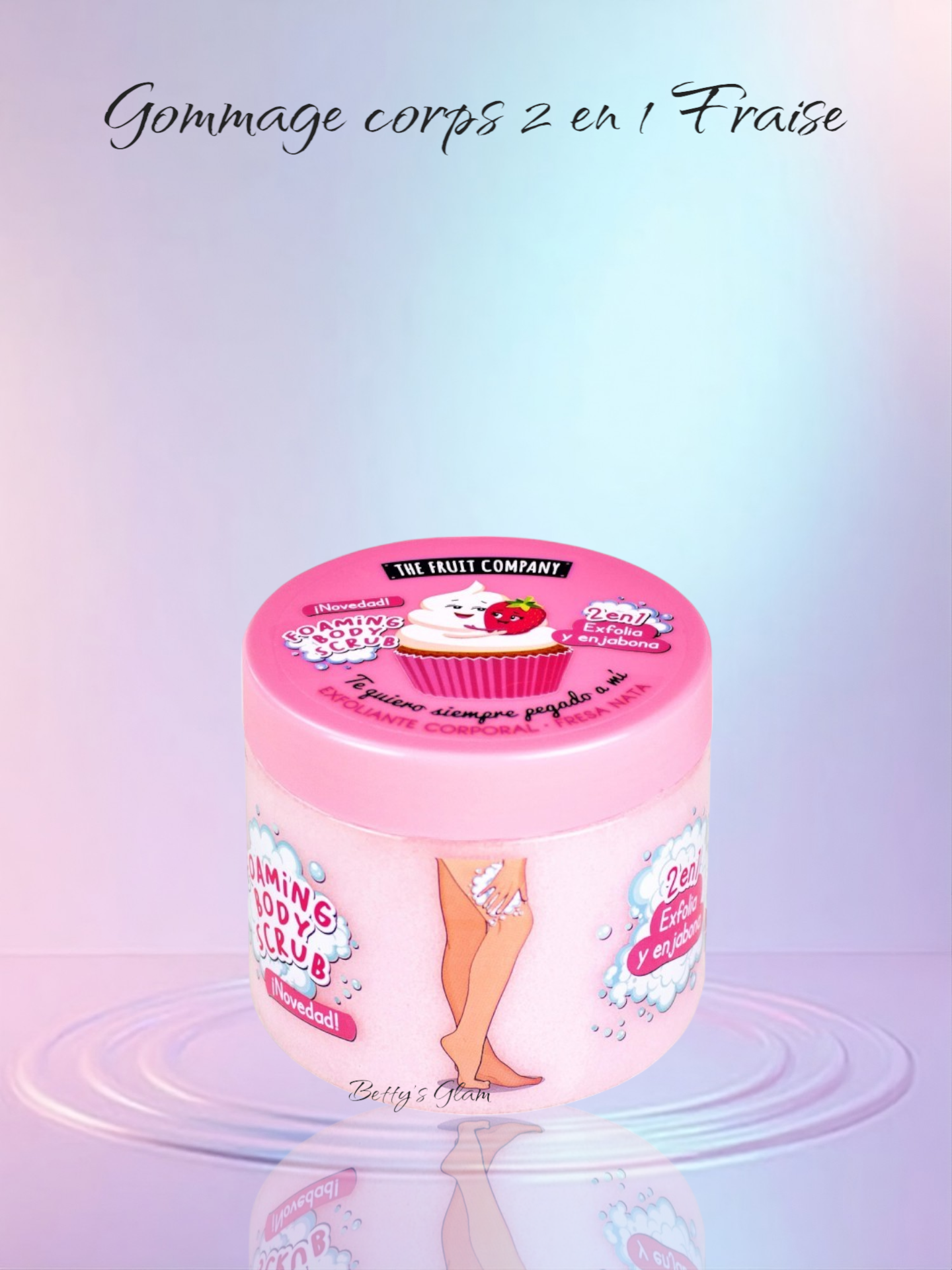 Gommage corps 2 en 1 Fraise