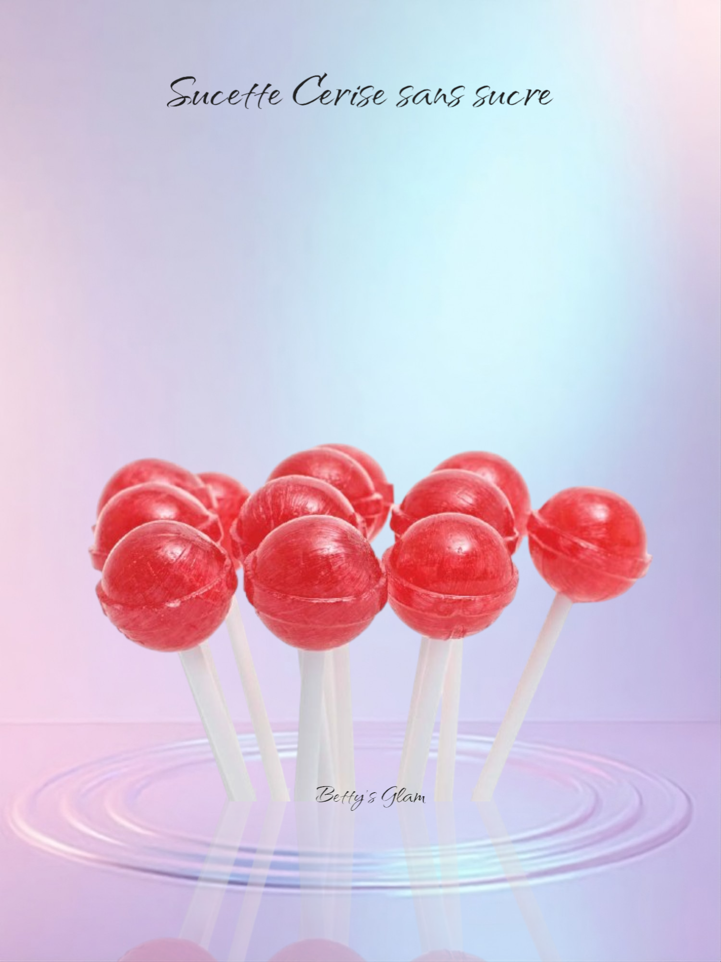 Sucette sans sucre Cerise (x1)